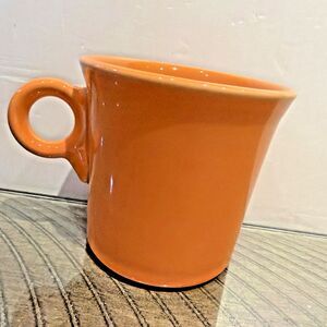 Fiesta Tangerine Classic Ring Handle 10.25 oz Cup Mug Fiestaware